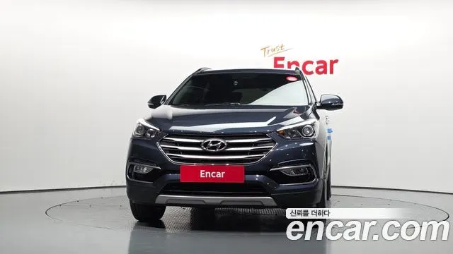 HYUNDAI SANTA FE 2016 — 140 407 км, синий, Корея — под ключ — фото 3