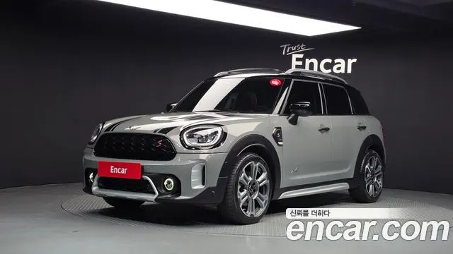 MINI COOPER COUNTRYMAN 2021 — 70 940 км, серебристо-серый, Корея — под ключ — фото 1