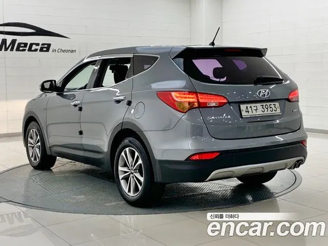 HYUNDAI SANTA FE 2015 — 143 312 км, серебристо-серый, Корея — под ключ — фото 4