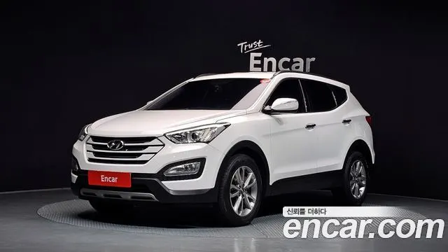 HYUNDAI SANTA FE 2014 — 187 121 км, белый, Корея — под ключ — фото 1