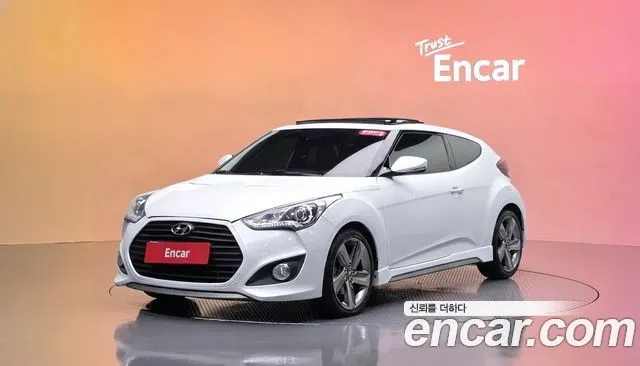 HYUNDAI VELOSTER 2014 — 142 022 км, белый, Корея — под ключ — фото 2
