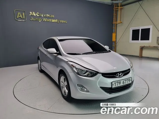 HYUNDAI AVANTE 2014 — 82 000 км, серебристый, Корея — под ключ — фото 3