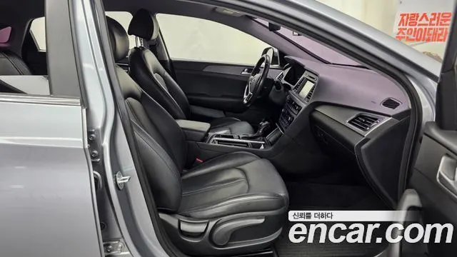 HYUNDAI SONATA 2015 — 90 418 км, светло-серебристый, Корея — под ключ — фото 11