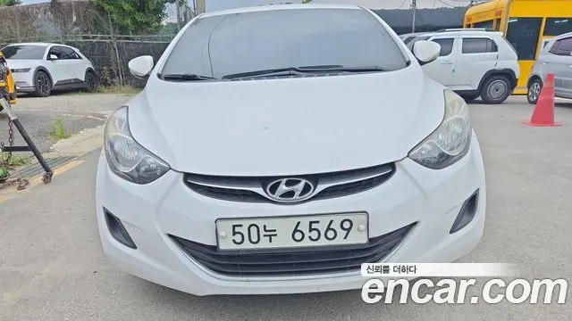 HYUNDAI AVANTE 2014 — 94 000 км, белый, Корея — под ключ — фото 11