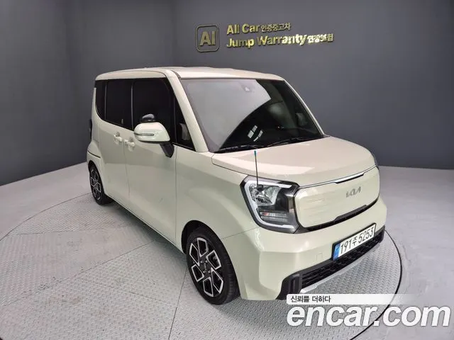 KIA KIA RAY 2023 — 34 000 км, белый-перламутр, Корея — под ключ — фото 3