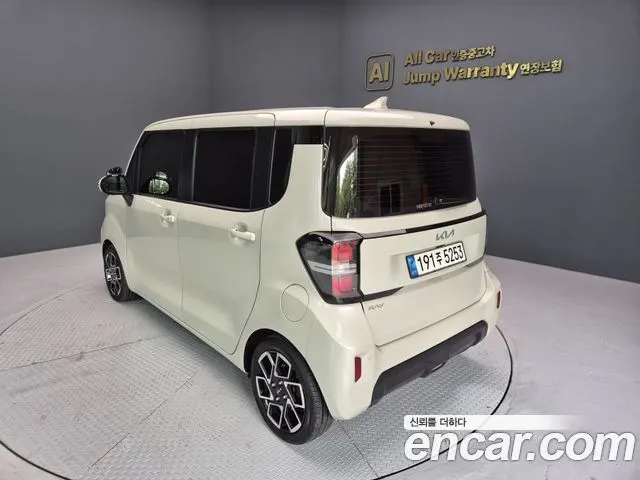 KIA KIA RAY 2023 — 34 000 км, белый-перламутр, Корея — под ключ — фото 4