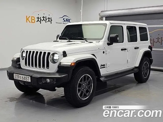 JEEP WRANGLER 2021 — 75 291 км, белый, Корея — под ключ — фото 11