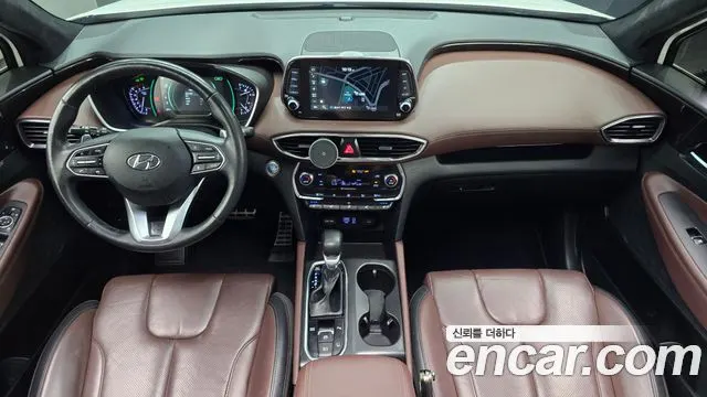 HYUNDAI SANTA FE 2019 — 103 391 км, белый, Корея — под ключ — фото 7