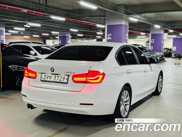 BMW 3 SERIES 2017 — 132 810 км, белый, Корея — под ключ — фото 4