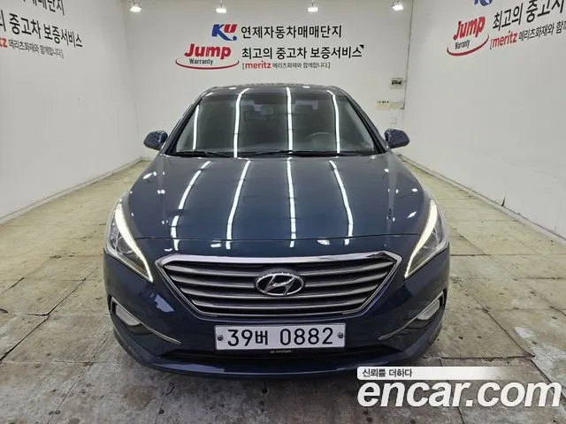 HYUNDAI SONATA 2016 — 104 246 км, синий, Корея — под ключ — фото 3