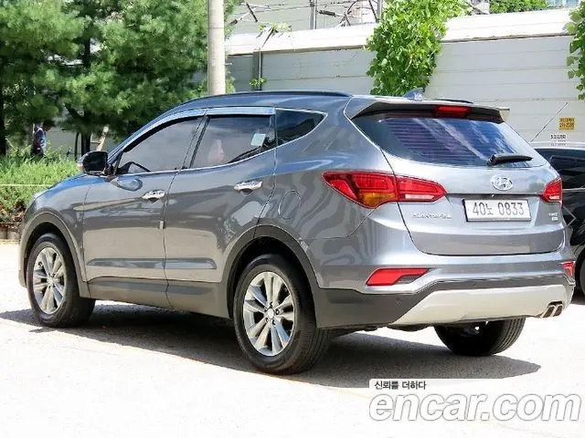 HYUNDAI SANTA FE 2016 — 148 828 км, серый, Корея — под ключ — фото 3