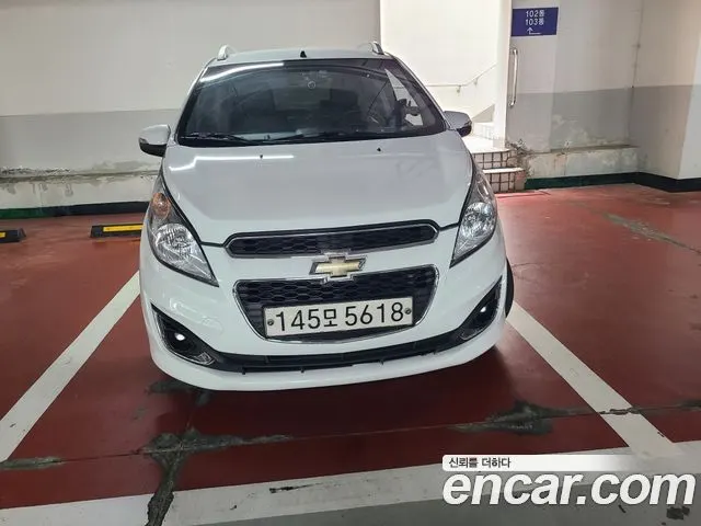 CHEVROLET SPARK 2014 — 122 325 км, белый, Корея — под ключ — фото 11