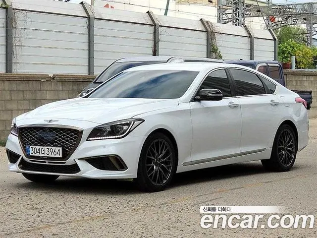 HYUNDAI GENESIS DH 2015 — 180 070 км, белый, Корея — под ключ — фото 2