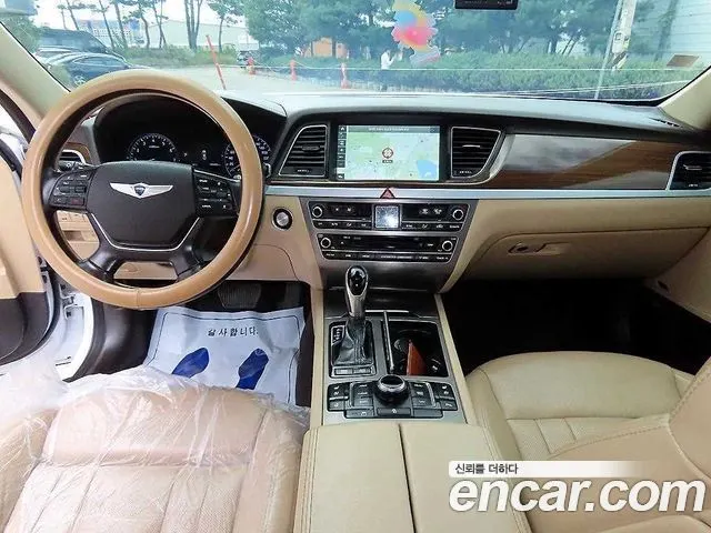 HYUNDAI GENESIS DH 2015 — 180 070 км, белый, Корея — под ключ — фото 7