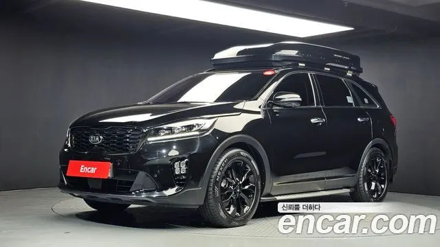 KIA SORENTO 2018 — 109 372 км, чёрный, Корея — под ключ — фото 1