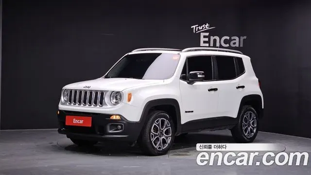 JEEP RENEGADE 2017 — 59 782 км, белый, Корея — под ключ — фото 1