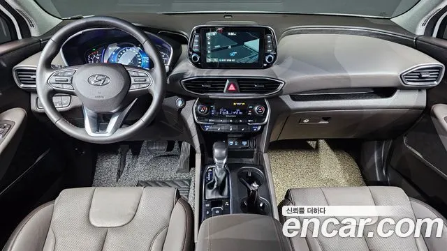 HYUNDAI SANTA FE 2019 — 74 330 км, белый, Корея — под ключ — фото 7