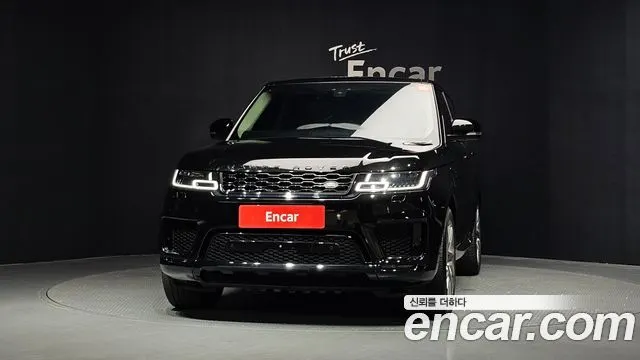 LAND ROVER RANGE ROVER SPORT 2018 — 140 537 км, чёрный, Корея — под ключ — фото 3
