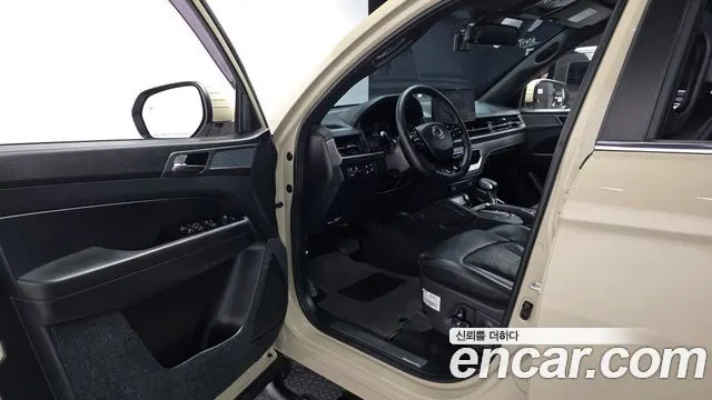 KGM REXTON SPORTS KHAN 2024 — 35 566 км, белый-перламутр, Корея — под ключ — фото 10