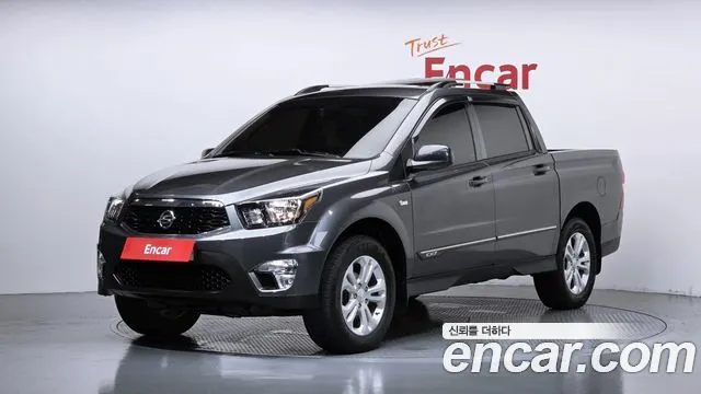 KGM KORANDO SPORTS 2017 — 136 349 км, серый, Корея — под ключ — фото 1