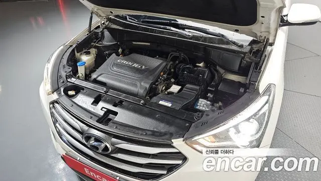 HYUNDAI SANTA FE 2017 — 140 742 км, белый, Корея — под ключ — фото 6