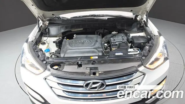 HYUNDAI SANTA FE 2015 — 171 783 км, белый, Корея — под ключ — фото 6