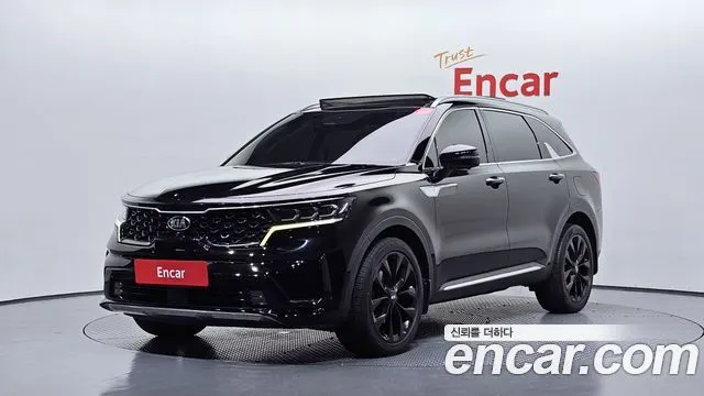 KIA SORENTO 2021 — 173 967 км, чёрный, Корея — под ключ — фото 1