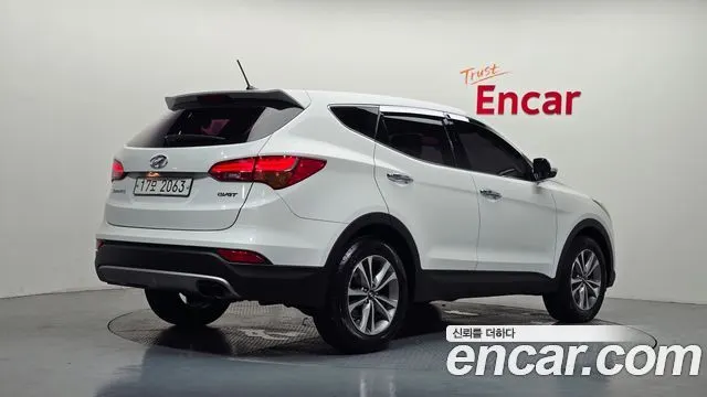 HYUNDAI SANTA FE 2015 — 160 481 км, белый, Корея — под ключ — фото 2