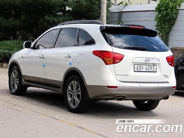 HYUNDAI VERACRUZ 2014 — 184 000 км, белый, Корея — под ключ — фото 3