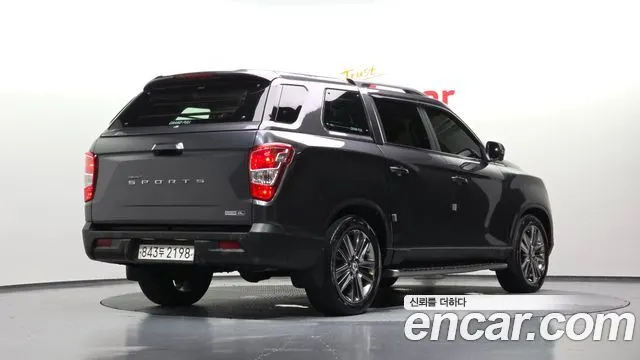 KGM REXTON SPORTS 2018 — 149 014 км, серый, Корея — под ключ — фото 2