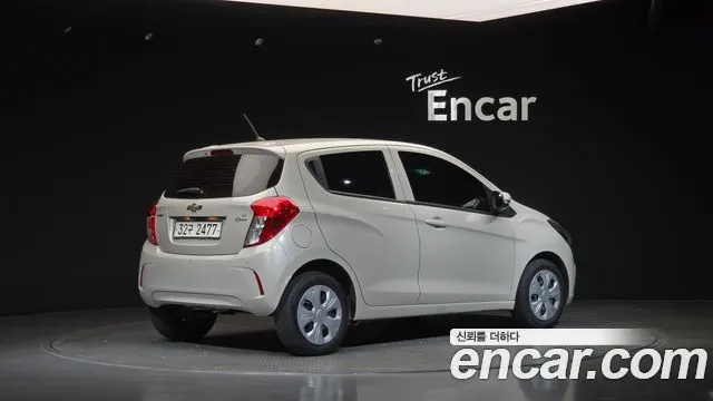 CHEVROLET SPARK 2016 — 54 406 км, белый-перламутр, Корея — под ключ — фото 2