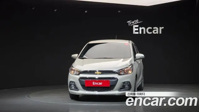 CHEVROLET SPARK 2016 — 54 406 км, белый-перламутр, Корея — под ключ — фото 3