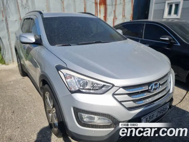 HYUNDAI SANTA FE 2014 — 146 150 км, серебристый, Корея — под ключ — фото 12