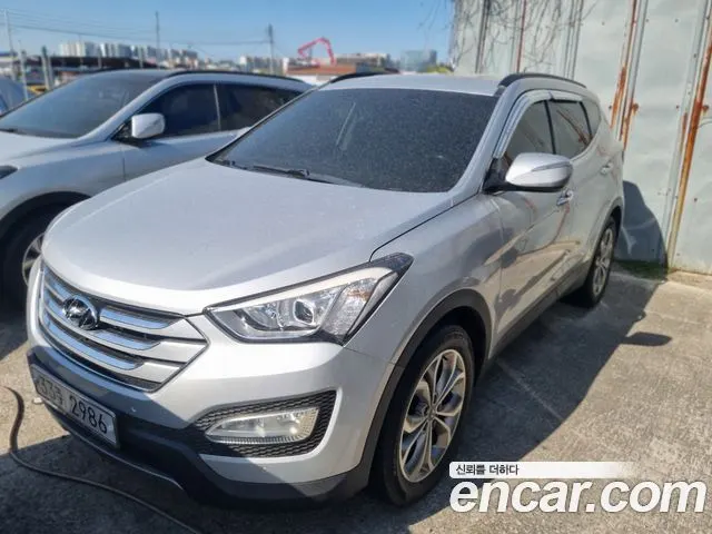 HYUNDAI SANTA FE 2014 — 146 150 км, серебристый, Корея — под ключ — фото 3