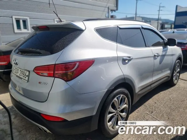 HYUNDAI SANTA FE 2014 — 146 150 км, серебристый, Корея — под ключ — фото 4
