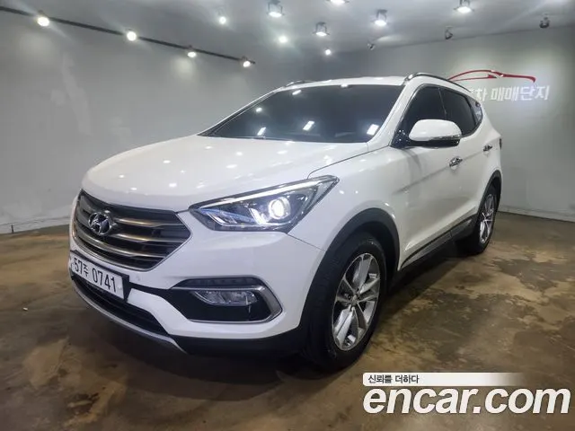HYUNDAI SANTA FE 2016 — 90 000 км, Корея — под ключ — фото 1