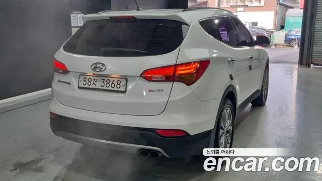 HYUNDAI SANTA FE 2015 — 135 714 км, белый, Корея — под ключ — фото 2