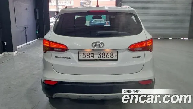 HYUNDAI SANTA FE 2015 — 135 714 км, белый, Корея — под ключ — фото 4