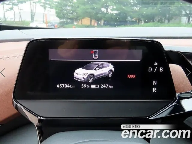 VOLKSWAGEN ID.4 2022 — 45 701 км, серый, Корея — под ключ — фото 9