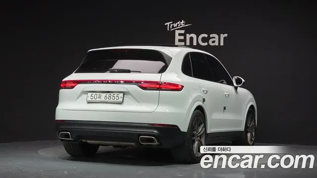 PORSCHE CAYENNE 2019 — 102 076 км, белый, Корея — под ключ — фото 2