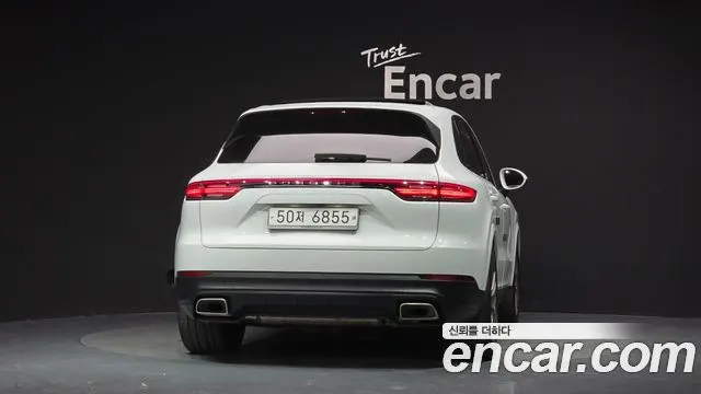 PORSCHE CAYENNE 2019 — 102 076 км, белый, Корея — под ключ — фото 4