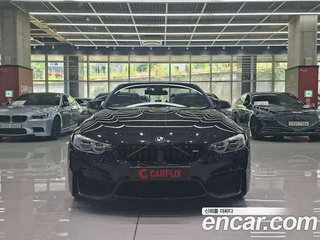 BMW M4 2017 — 83 039 км, чёрный, Корея — под ключ — фото 3