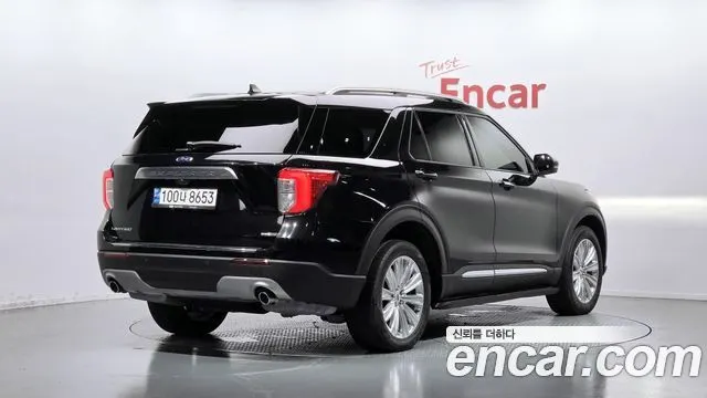 FORD EXPLORER 2022 — 67 576 км, чёрный, Корея — под ключ — фото 2