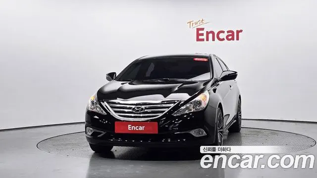 HYUNDAI SONATA THE BRILLIANT 2014 — 88 434 км, чёрный, Корея — под ключ — фото 3