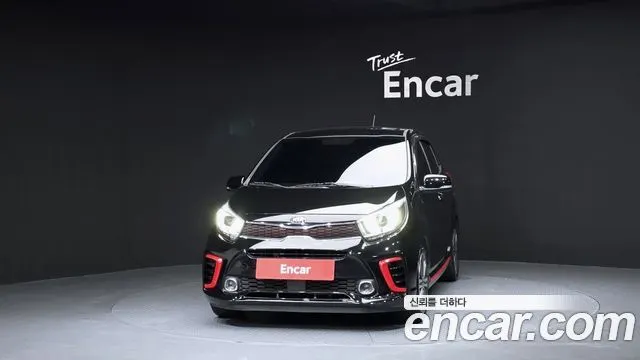 KIA MORNING 2018 — 86 159 км, чёрный, Корея — под ключ — фото 3