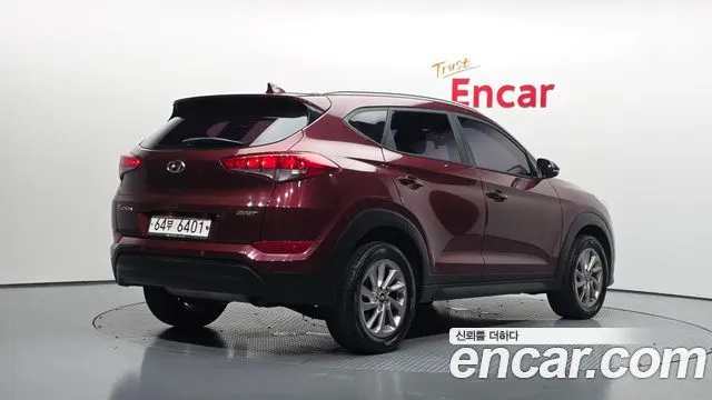 HYUNDAI TUCSON 2016 — 183 198 км, красный, Корея — под ключ — фото 2