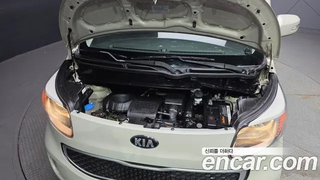 KIA RAY 2014 — 110 698 км, белый-перламутр, Корея — под ключ — фото 6