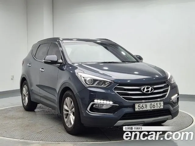 HYUNDAI SANTA FE 2016 — 260 177 км, серый, Корея — под ключ — фото 3