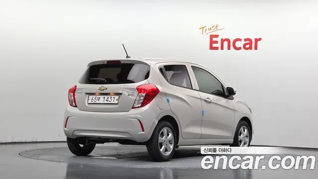 CHEVROLET SPARK 2018 — 48 613 км, белый-перламутр, Корея — под ключ — фото 2