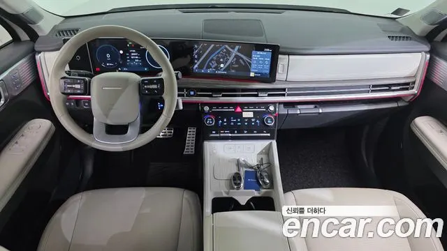 HYUNDAI SANTA FE 2024 — 25 247 км, белый-перламутр, Корея — под ключ — фото 7